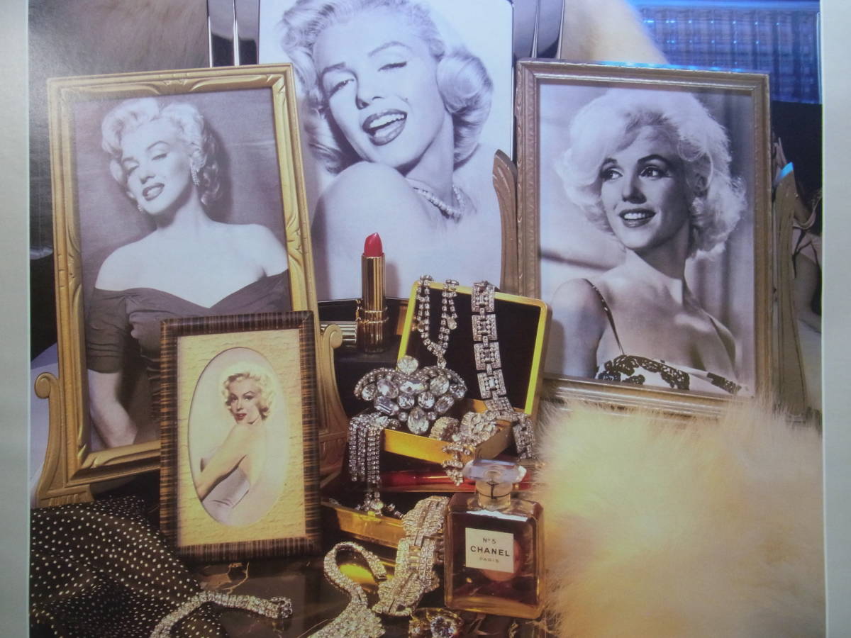 【A】★ポスター ラージサイズ Marilyn Monroe マリリン・モンロー Robin Upward Photography ビンテージ ハリウッド 女優 現状★80_画像3