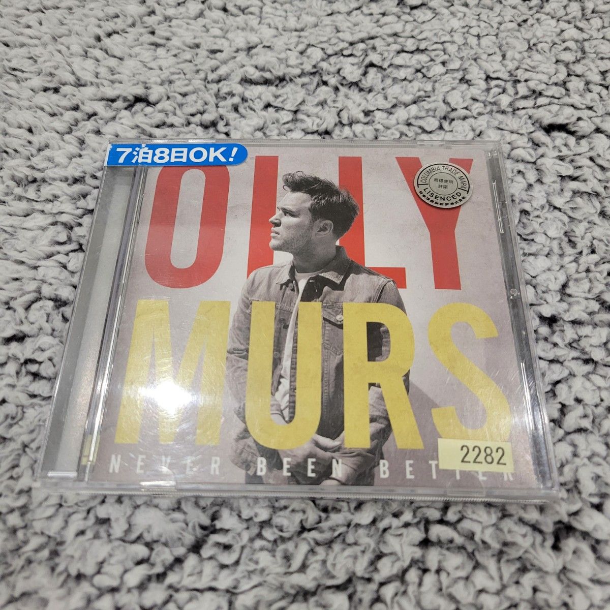 OLLY MURS オリー・マーズ NEVER BEEN BETTER CD 