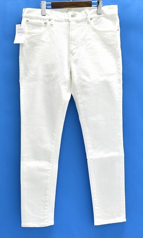 MISTERGENTLEMAN (ミスタージェントルマン) COLOR SKINNY PANTS カラースキニーデニムパンツ WHITE L Mr.GENTLEMAN_画像1