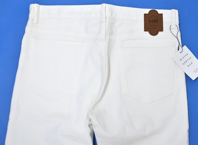 MISTERGENTLEMAN (ミスタージェントルマン) COLOR SKINNY PANTS カラースキニーデニムパンツ WHITE L Mr.GENTLEMAN_画像5