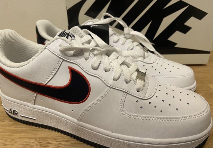 即決29cm NIKE AIR FORCE1 LOW Houston Comets Four-Peat/White 新品国内正規品の画像1