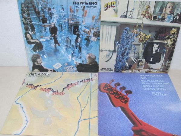 LP・ブライアンイーノ Brian Eno関連 12セット・UK盤USA盤8枚+国内盤4枚・FRIPP＆ENO、801LIVE、AMBIENTシリーズ他・A0101-41_画像3
