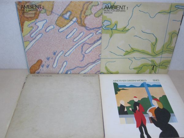 LP・ブライアンイーノ Brian Eno関連 12セット・UK盤USA盤8枚+国内盤4枚・FRIPP＆ENO、801LIVE、AMBIENTシリーズ他・A0101-41_画像4