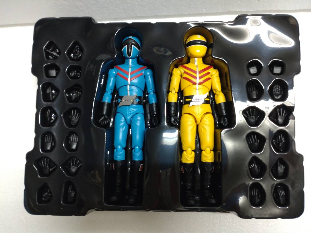 HAFヒーローアクションフィギュアシリーズ アオレンジャー&キ HAFヒーローアクションフィギュアシリーズ アオレンジャー&キ