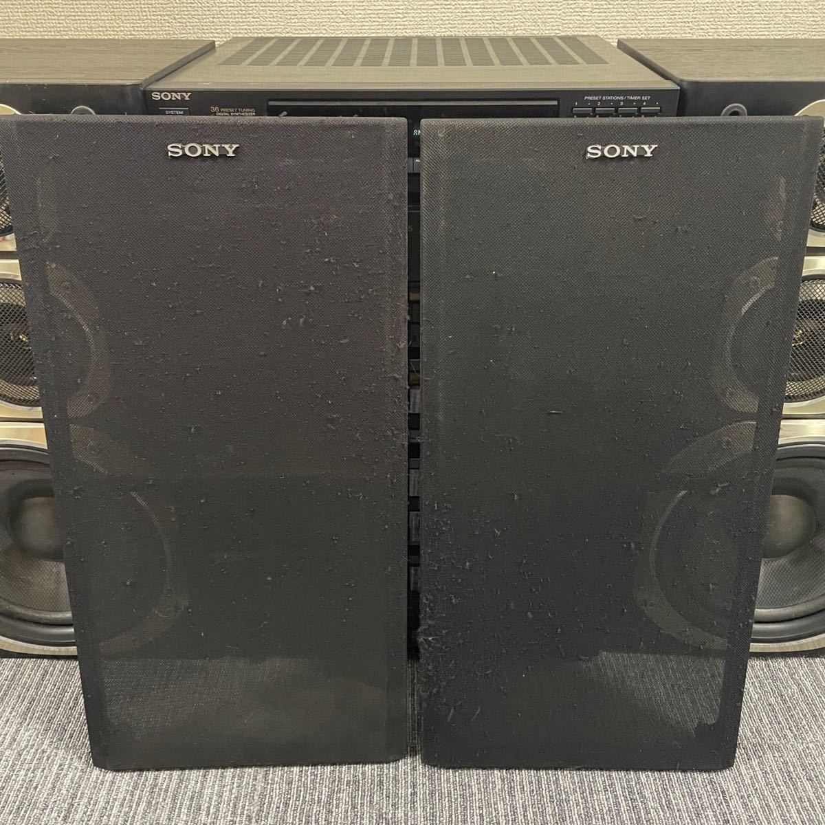 1円スタート！ソニー システムコンポ SS-V715AV/ST-V715TV/TA-V715/CDP-V715/SEQ-V175/TC-V715 SONY オーディオ機器_画像10