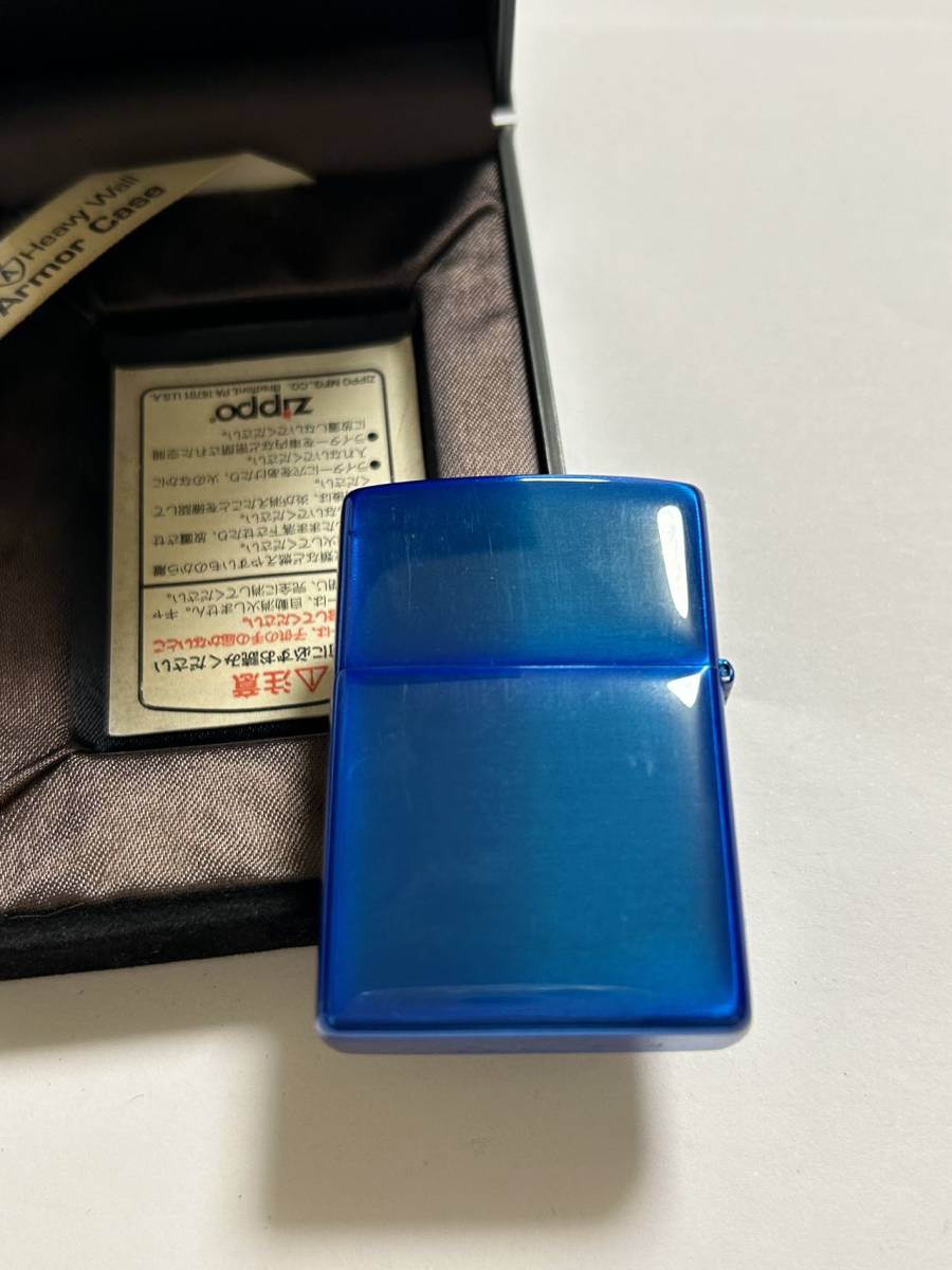 ZIPPOジッポライターMILD SEVEN BLUE 限定品 希少　マイルドセブン_画像3