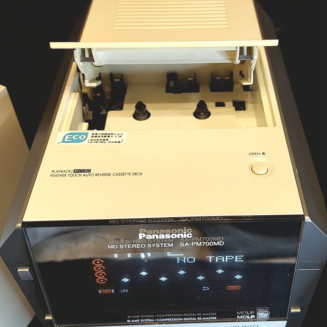 パナソニック MD ステレオシステム 5CDチェンジャー カセット AM パナソニック MD ステレオシステム 5CDチェンジャー カセット AM