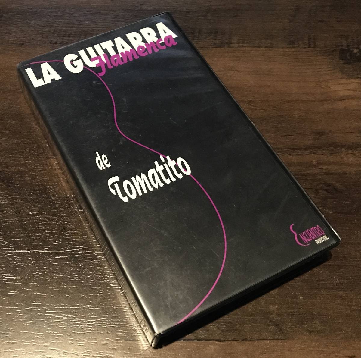 VHS ビデオ　トマティート 「 LA GUITARRA Flamenca de Tomatito 」 フラメンコギター　検索：EP LP CD DVD フラメンコ 教則_画像1