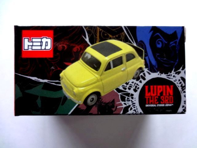 [Пакет небольшая рана] [прекращено] USJ Limited ★ Lupine III/Tomica/Fiat 500 Fiat/Cool Japan 2019 ★ Доставка 520 иен ~