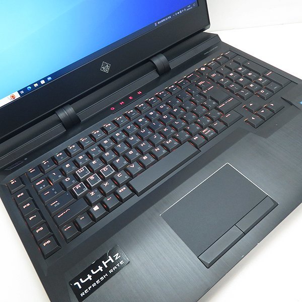 ゲーミングノートPC ◇ OMEN HP 17-ap034TX【Core i7-7820HK/32GB/SSD512GB/HDD500GB/GTX 1080 8GB/17インチ】_画像2