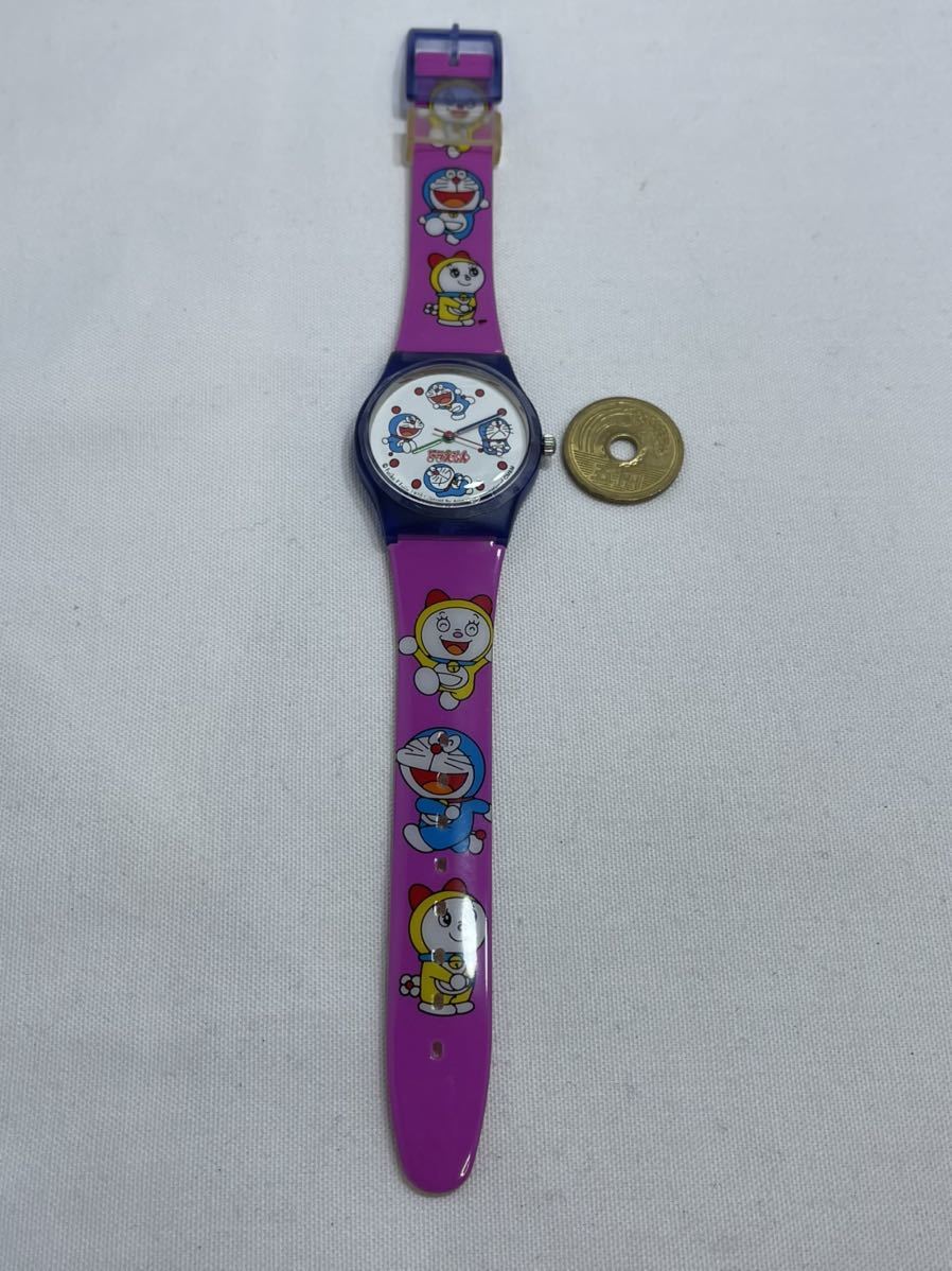  beautiful goods wristwatch unused character Doraemon / Vintage / man . woman / quartz / box attaching 