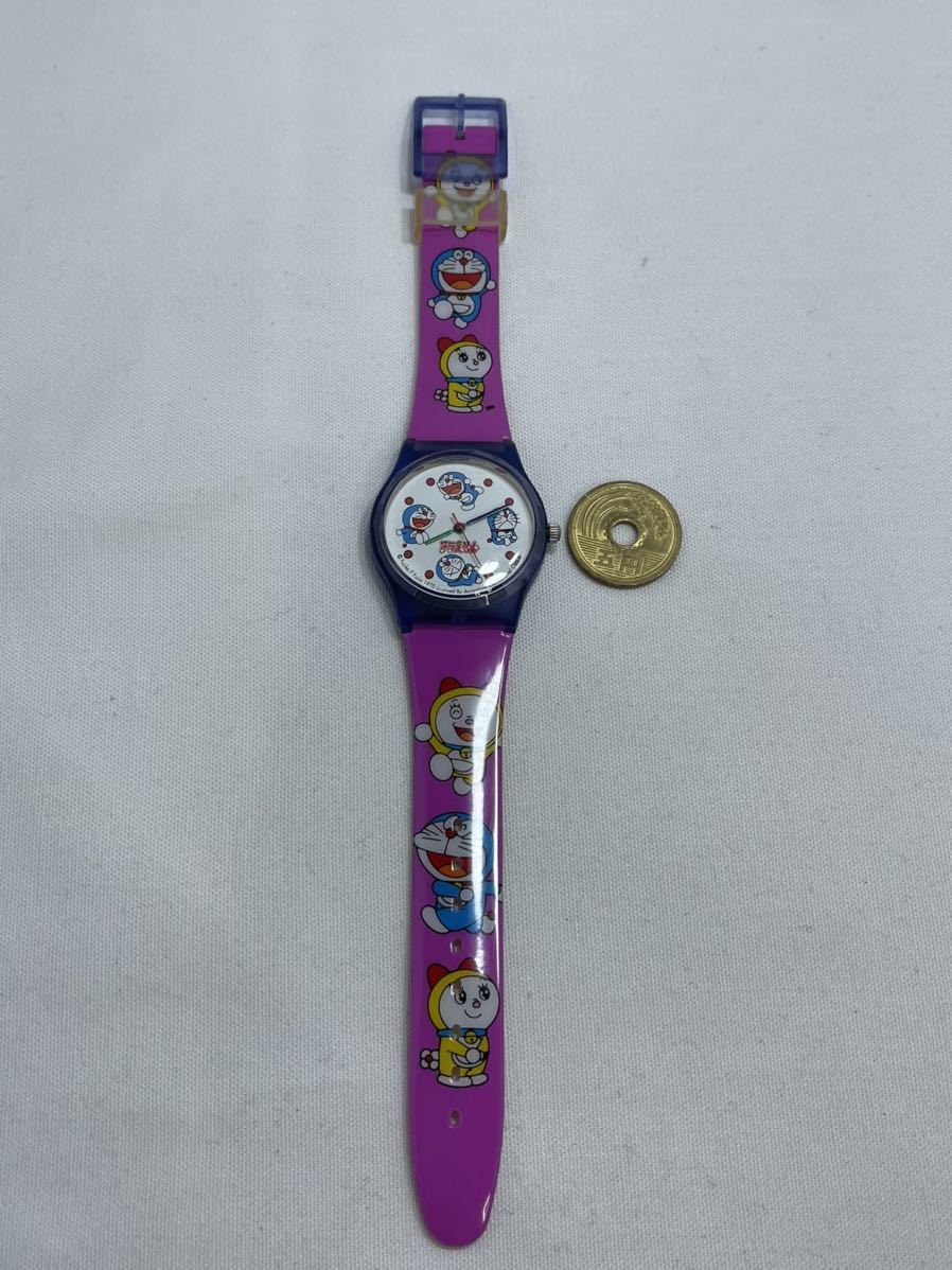  beautiful goods wristwatch unused character Doraemon / Vintage / man . woman / quartz / box attaching 