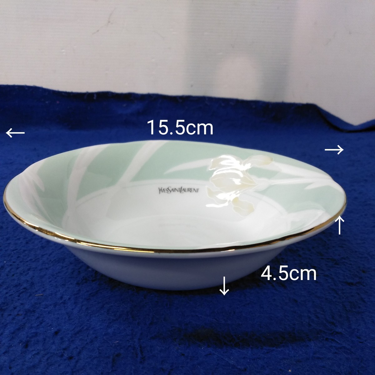 g_t R577 【未使用品】イヴサンローラン 小鉢 ボウル皿 5客 yamaka インターナショナル 洋食器の画像7