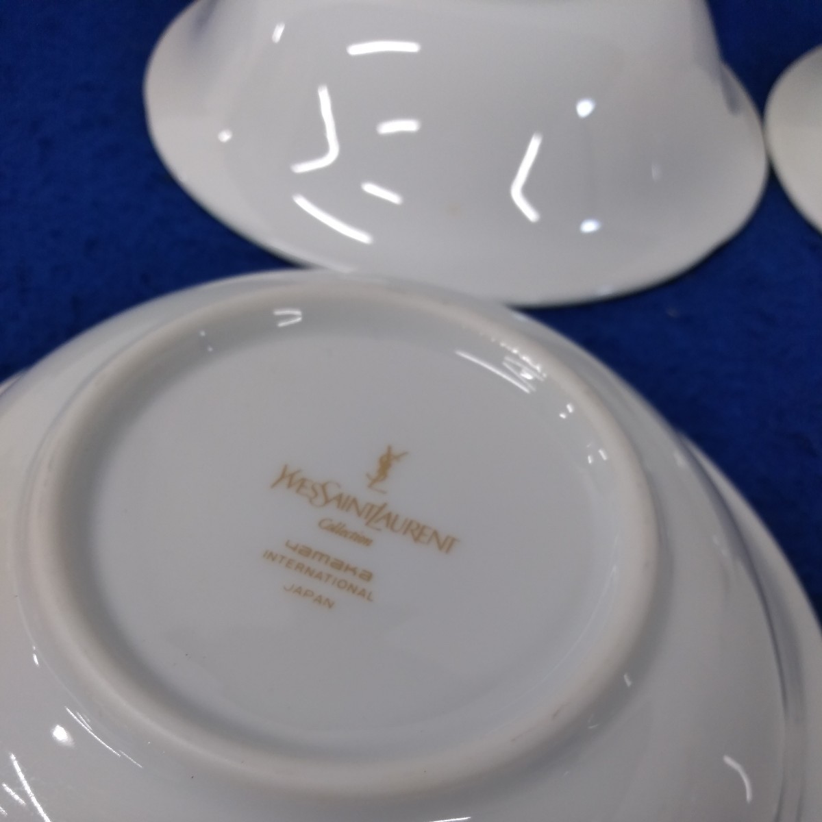 g_t R577 【未使用品】イヴサンローラン 小鉢 ボウル皿 5客 yamaka インターナショナル 洋食器の画像6