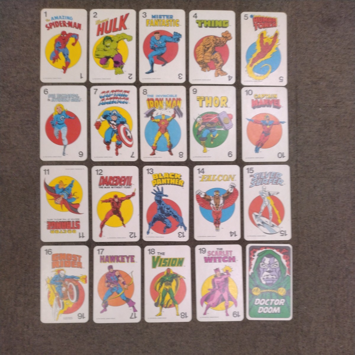 マーベル　スーパーヒーローズ　カードゲーム　３９ ジャンボカード　スパイダーマン_画像4