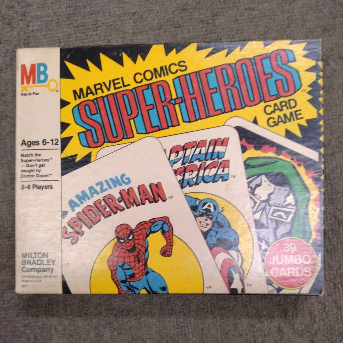 マーベル　スーパーヒーローズ　カードゲーム　３９ ジャンボカード　スパイダーマン_画像7