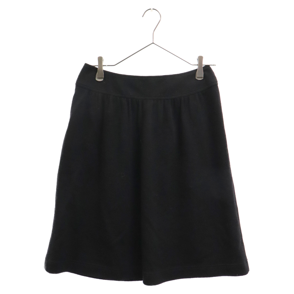 BURBERRY LONDON バーバリーロンドン Wool Skirt ウールスカート レディース ブラック B1S83-474-09_画像1