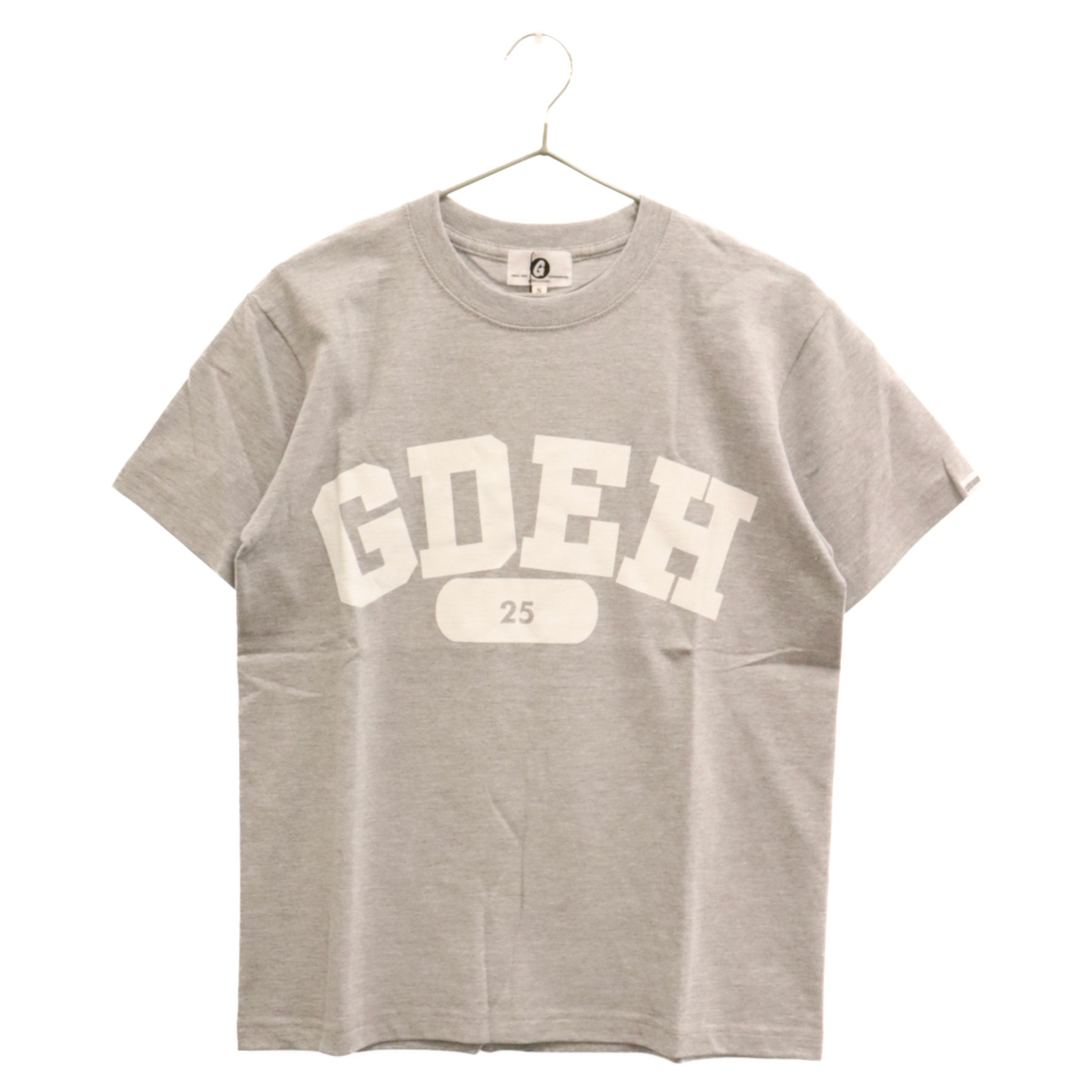 GOODENOUGH グッドイナフ 15AW COLLEGE LOGO TEE カレッジロゴ 半袖Tシャツ カットソー グレー GE-157018