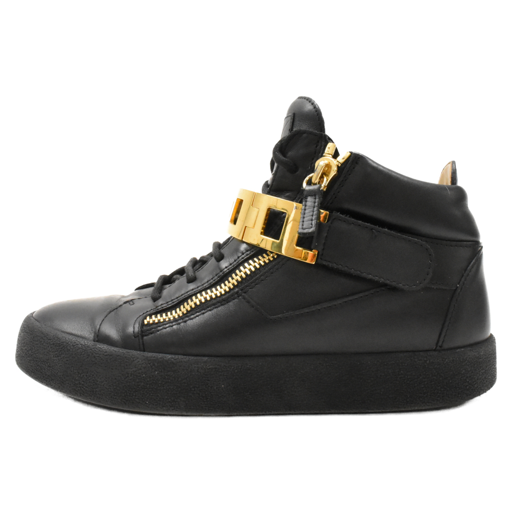 GIUSEPPE ZANOTTI Giuseppe Zanotti Zip выше - ikatto спортивные туфли обувь черный 