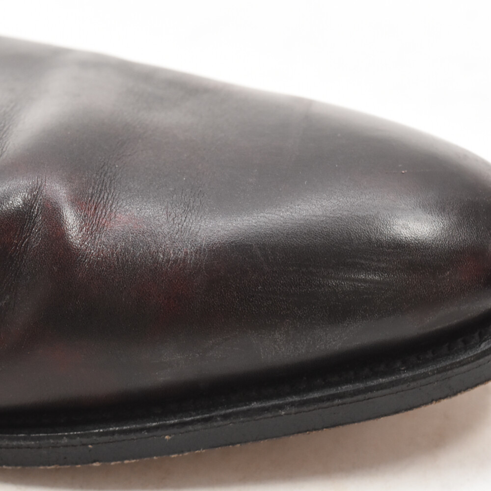 JOHN LOBB ジョンロブ Cleve クリーブ ローカット レザーシューズ ダークブラウン 2293S9_画像6