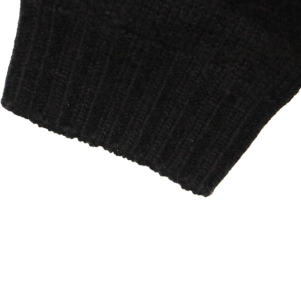 CELINE セリーヌ 22AW Triomphe V-Neck Sweater トリオンフ Vネック カシミヤ 長袖セーター ブラック レディース 2A79J384Dの画像5
