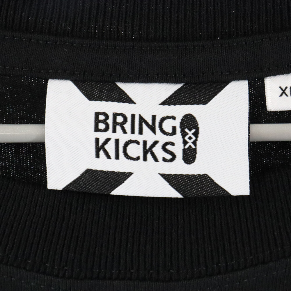 BRING KICKS ブリングキックス BRING KICKS 2023 Tee プリント半袖Tシャツ カットソー_画像3