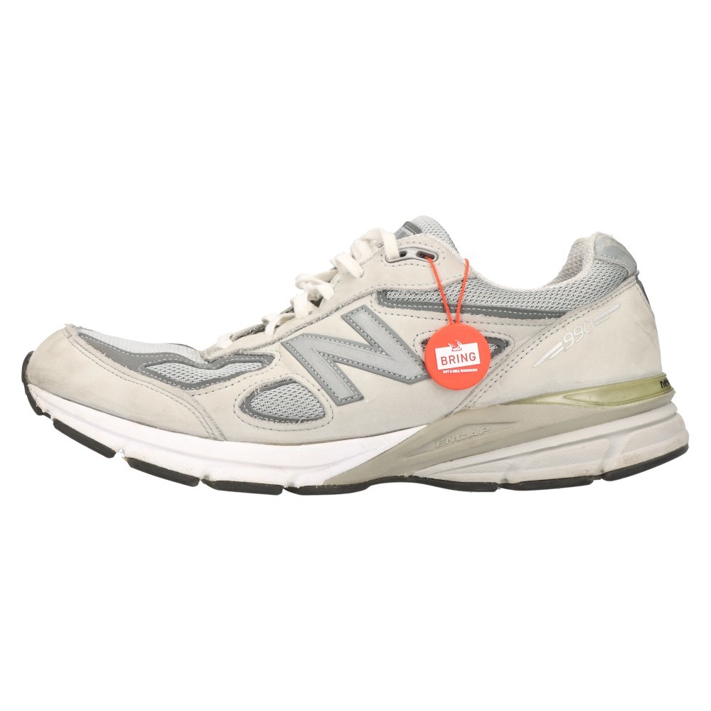 New Balance ニューバランス M990V4 ローカットスニーカー グレー USA製 M990IG4 US12/30cm