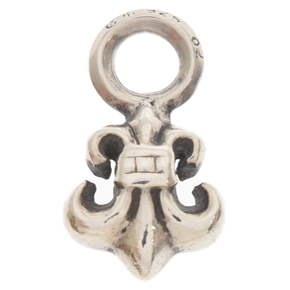CHROME HEARTS クロムハーツ #B STACK BS FLUER/BSフレアスタックチャーム シルバーネックレストップ