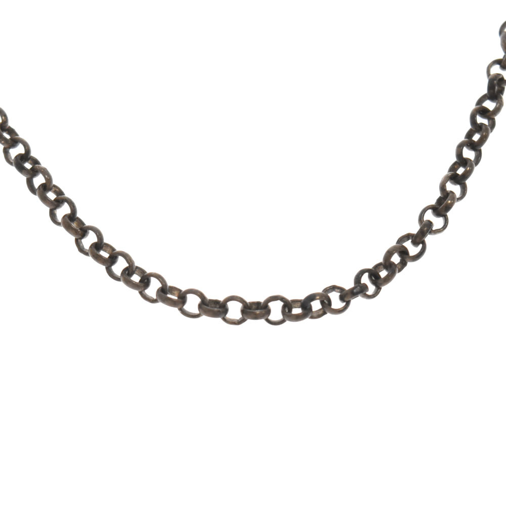 CHROME HEARTS クロムハーツ NECKCHAIN R18 ロールチェーン 18インチ ネックレスチェーン シルバー_画像6