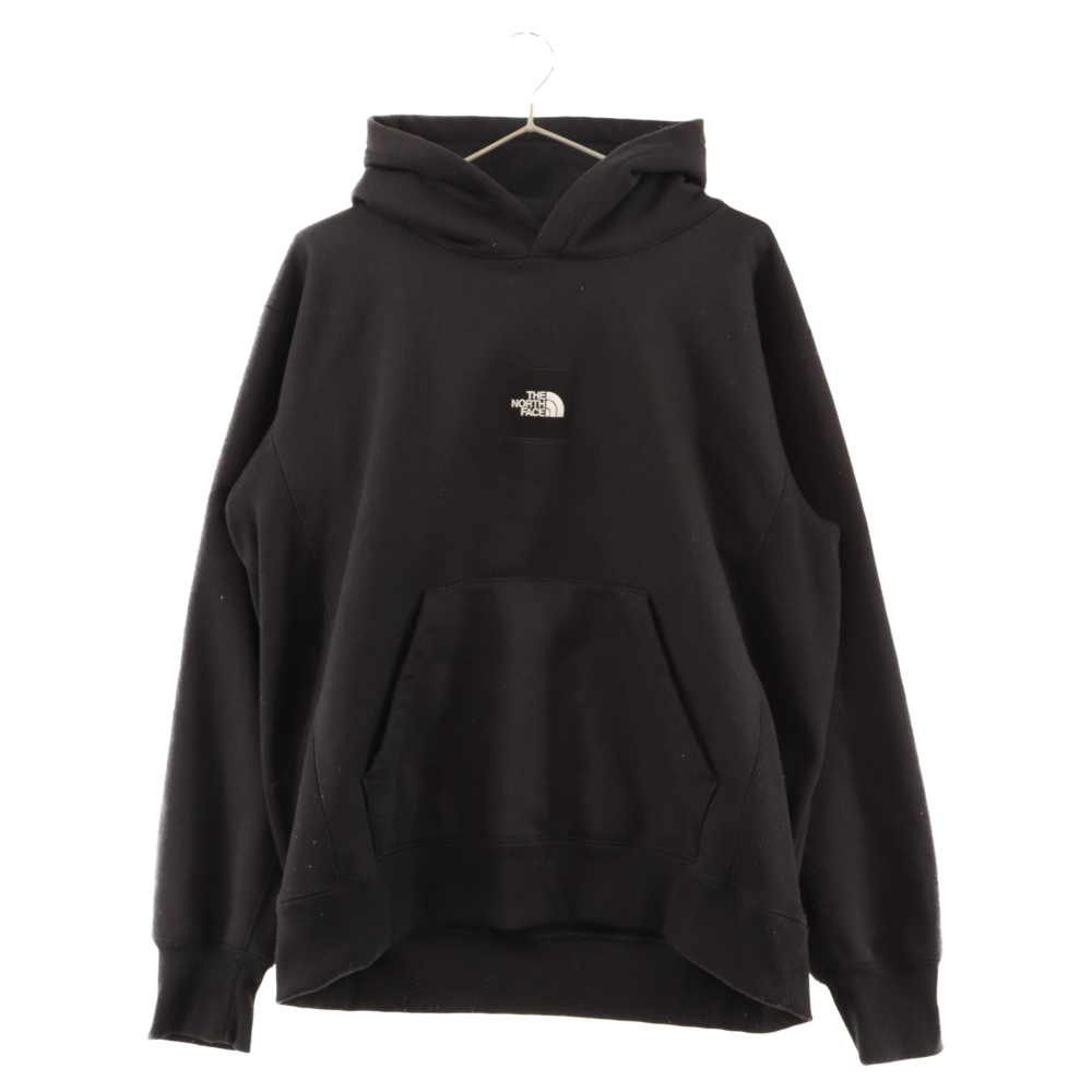 THE NORTH FACE ザノースフェイス HEATHER LOGO BIG HOODIE へザーロゴビックロゴプルオーバーパーカー フーディー ブラック NT61821R