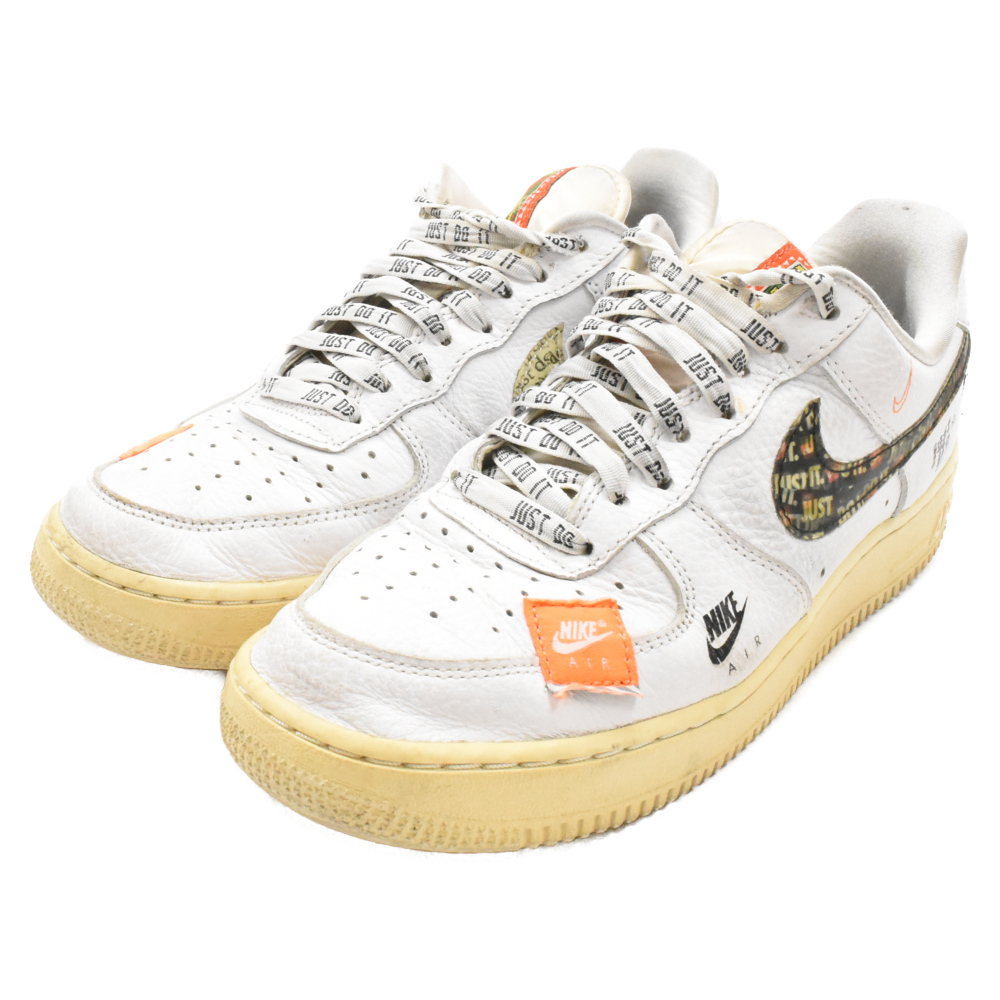 NIKE ナイキ AIR FORCE 1 07 PRM JDI エアフォース1 ローカットスニーカー ドゥ イット US7.5/25.5cm ホワイト AR7719-100_画像3