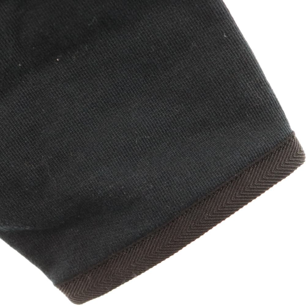 PRADA プラダ 袖切替ナイロンジップアップジャケット SJC567 Q86 ブラック_画像4