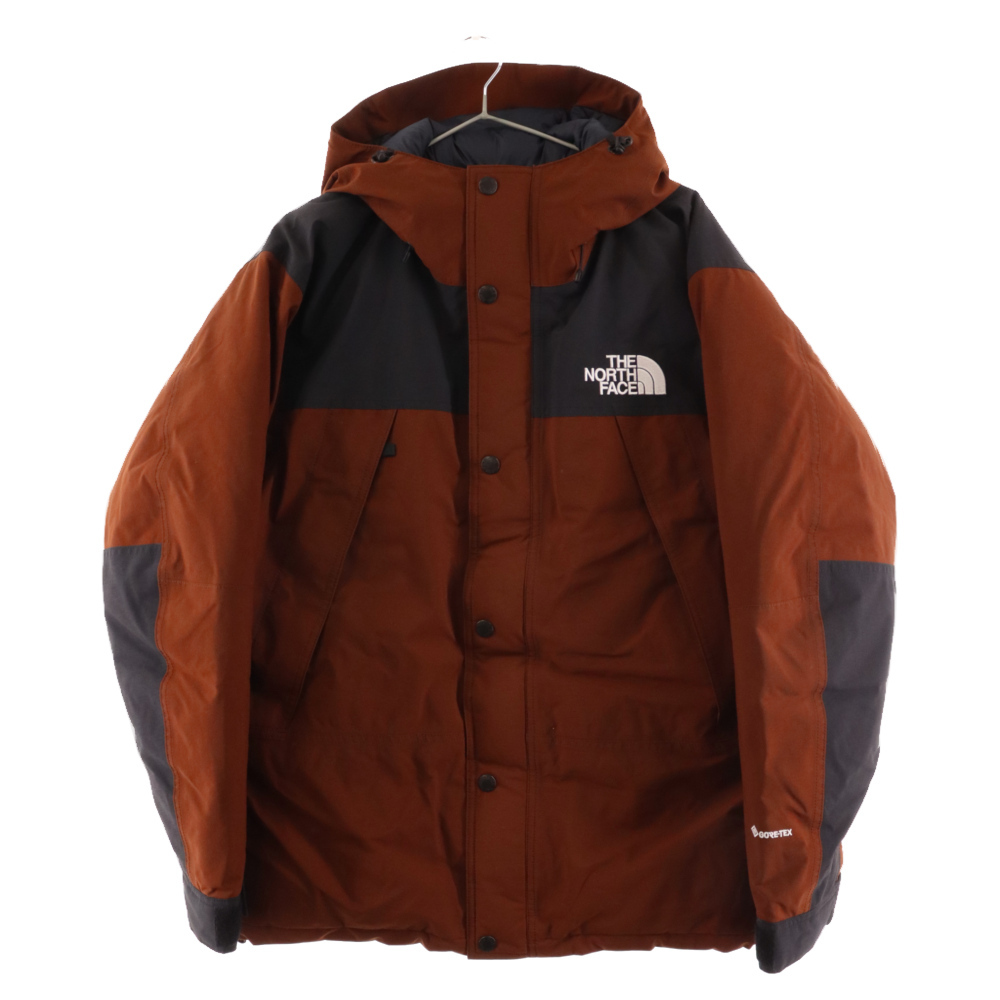 THE NORTH FACE ザノースフェイス 22AW ゴアテックス マウンテン ダウンジャケット ブラウン/ブラック ND92237_画像1