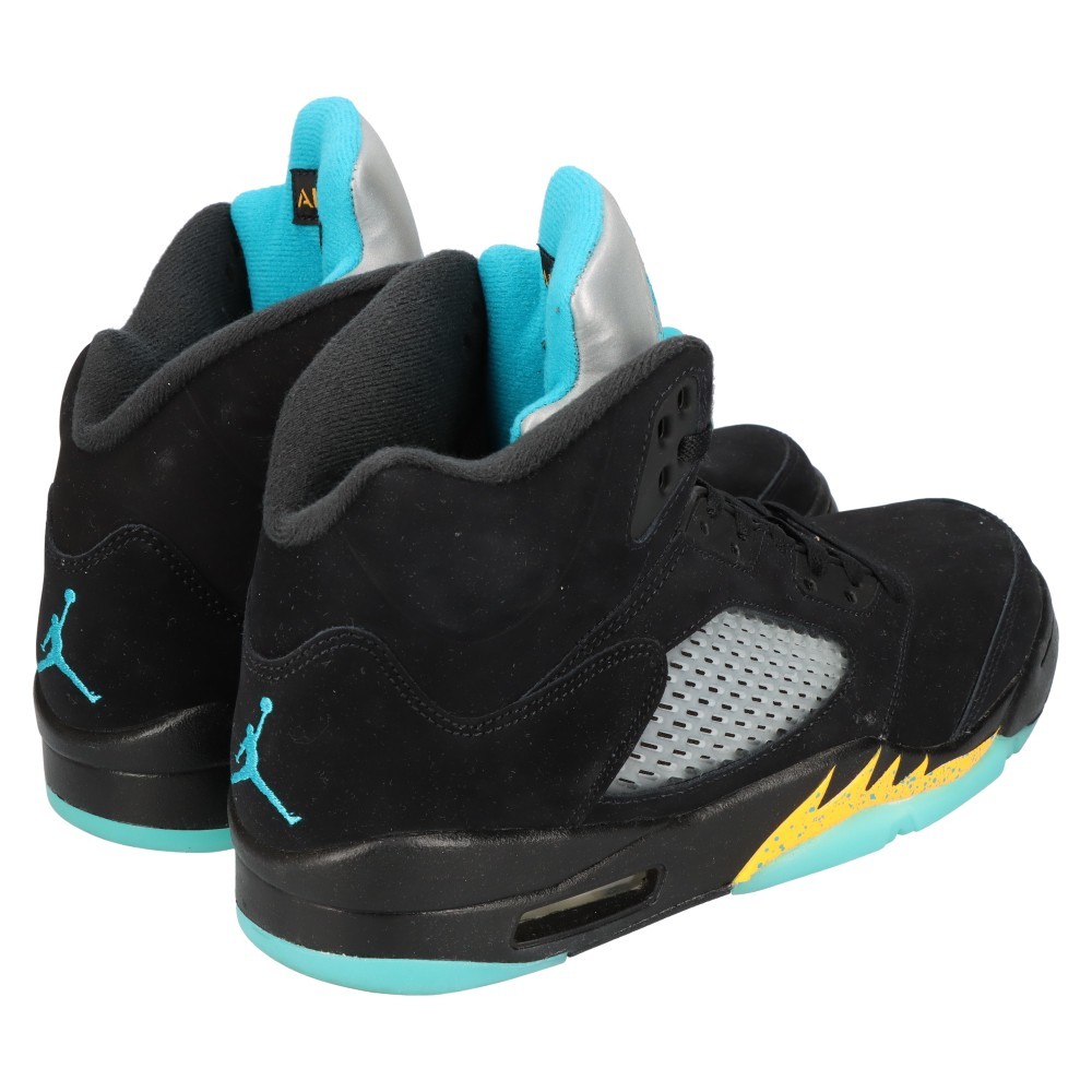 NIKE ナイキ AIR JORDAN 5 RETRO AQUA エアジョーダン 5 レトロ アクア ハイカットスニーカー ブラック US9/27.0cm DD0587-047_画像4