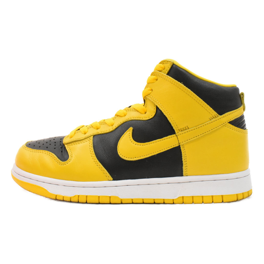 NIKE ナイキ DUNK HIGH SP VARSITY MAIZE CZ8149-002 ダンク ハイ バーシティメイズ ハイカットスニーカー ブラック/イエロー US9.5/27.5cmの画像1