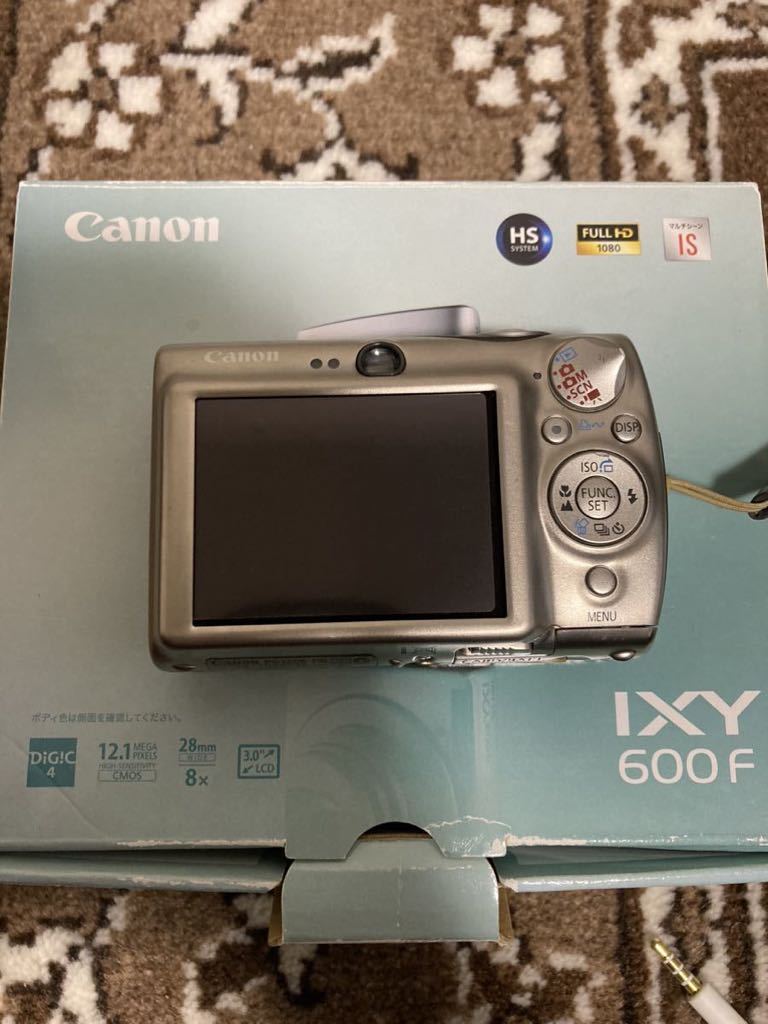 Canon　キャノン　コンパクトデジタルカメラ　 IXY600F　PC1676　_画像2