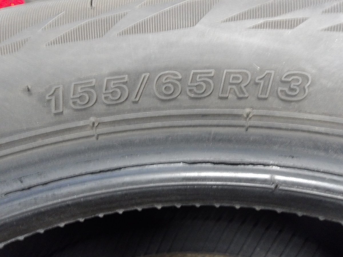 『BRIDGESTONE　ブリヂストン　BLIZZAK VRX2　ブリザック　155/65R13　2021年製　冬タイヤ　スタッドレスタイヤ　1本のみ』_画像5