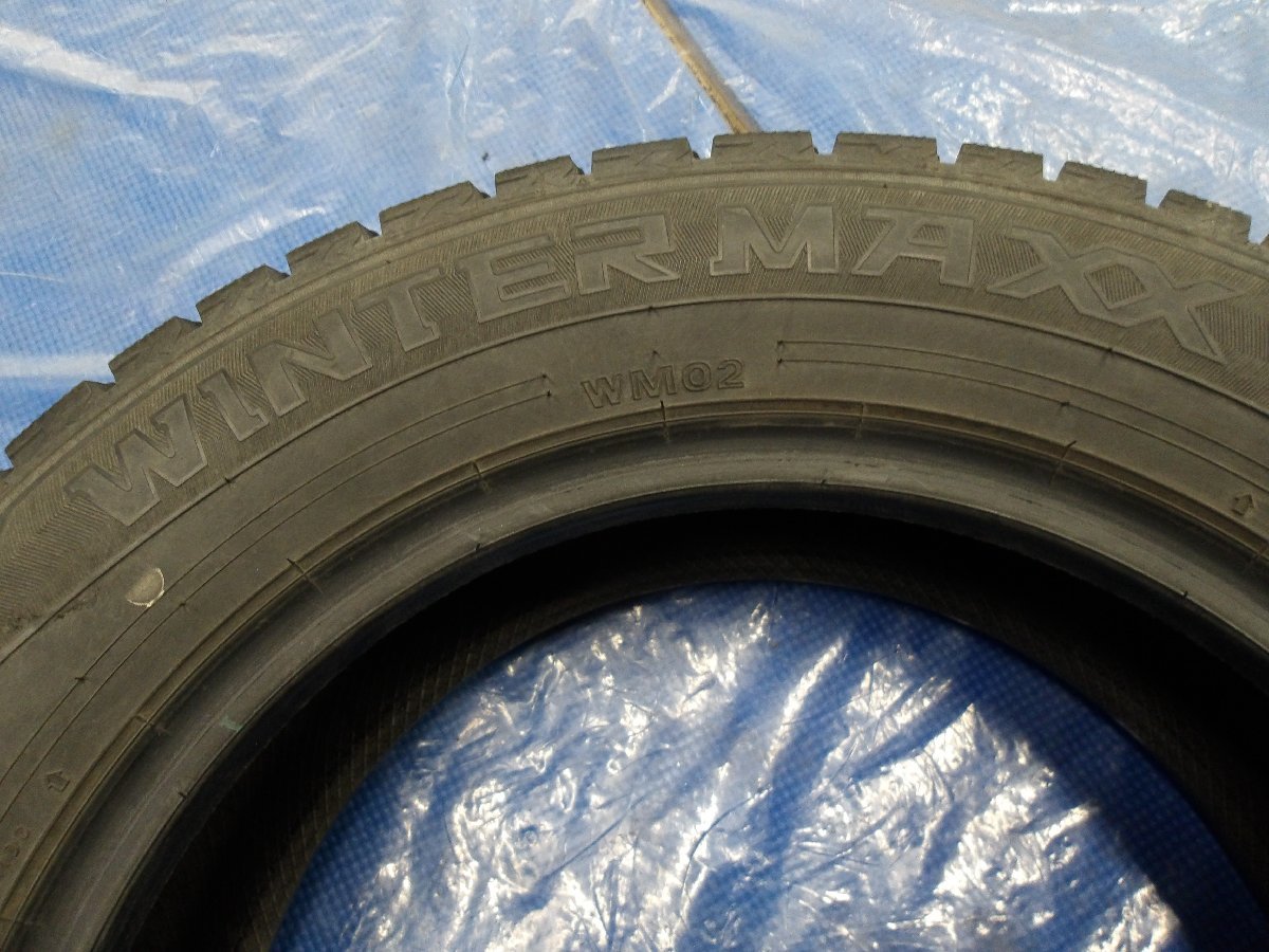 『DUNROP　ダンロップ　WINTERMAXX WM02　ウィンターマックス　185/65R15　2020年製　冬タイヤ　スタッドレスタイヤ　4本セット』_画像10