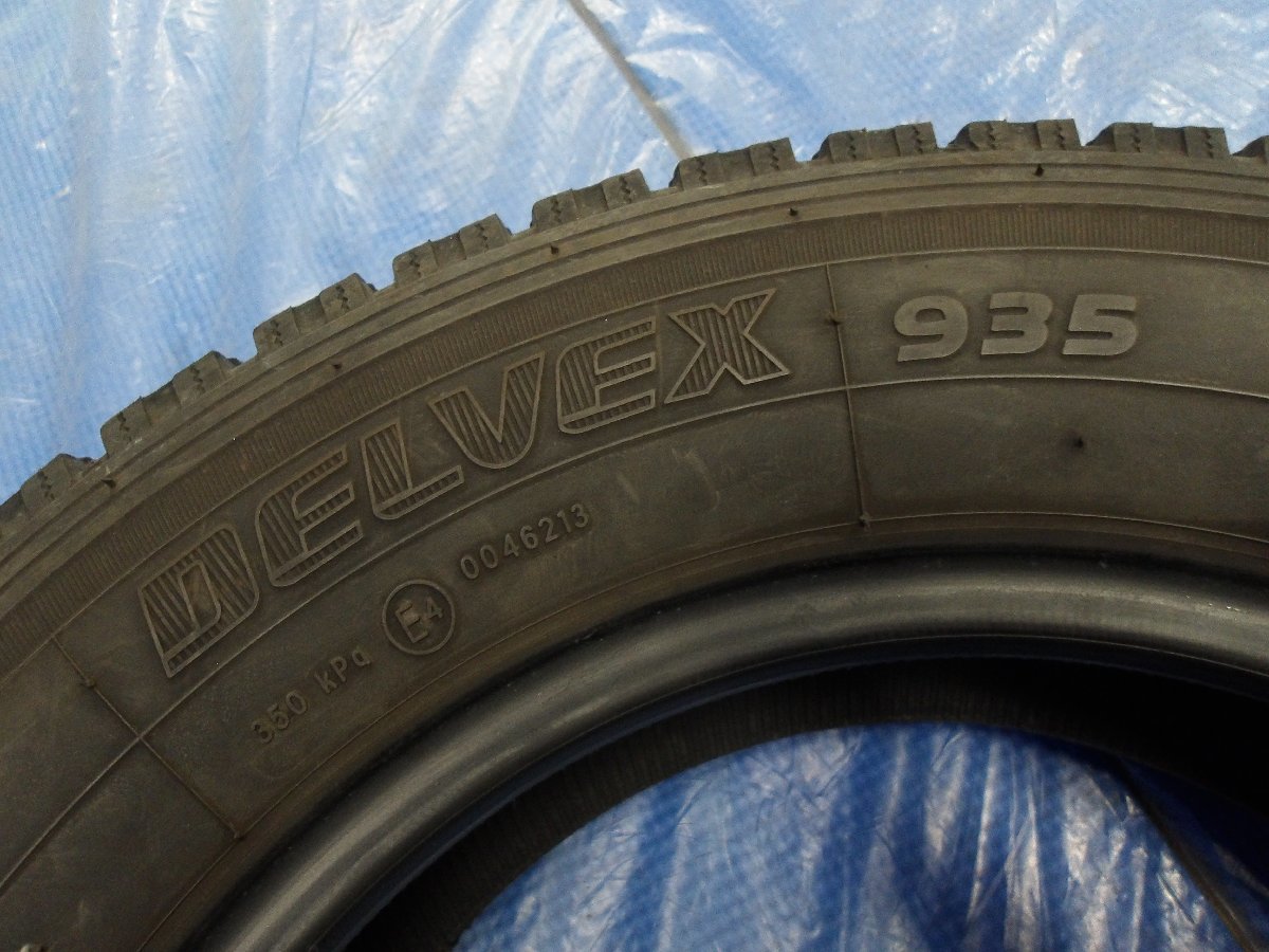 『TOYO　トーヨー　DELVEX 935　145/80R12.80/78N.LT　2021年製　冬タイヤ　スタッドレスタイヤ　4本セット』_画像10