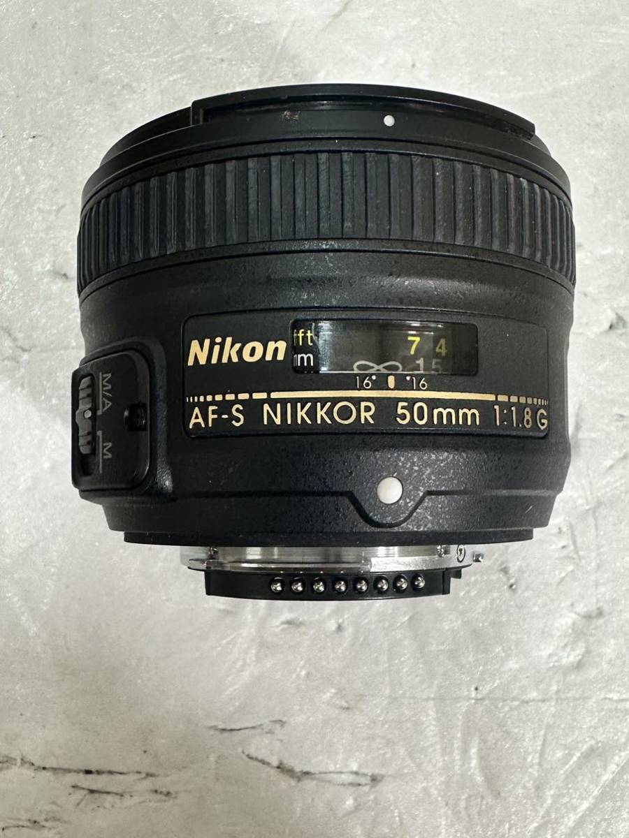 【Y2765】1円スタート! Nikon NIKKOR AF-S NIKKOR 50mm f/1.8Gニコン レンズ _画像3