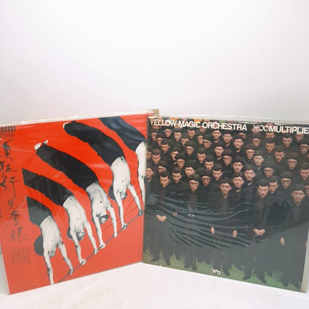 c342【1円スタート】 中古レコード まとめ YMO 高中正義 渡辺香津美 他 邦楽 和ジャズ LP レコード レトロ 当時物 長期保管品 現状品 _画像4