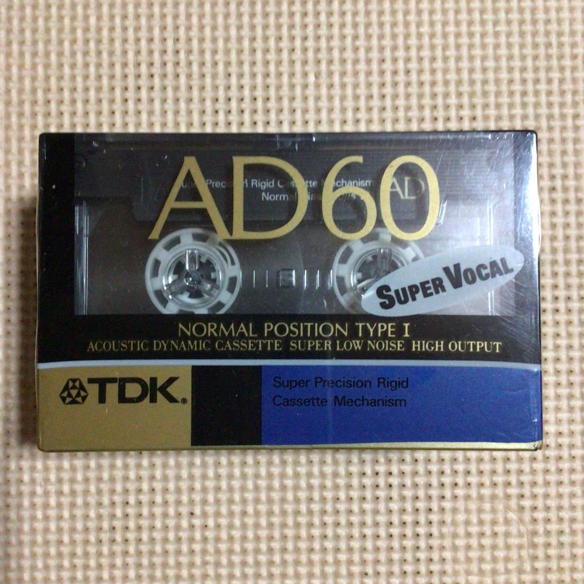 TDK AD 60 3パック ノーマルポジション カセットテープ3本セット【未開封新品】★の画像1