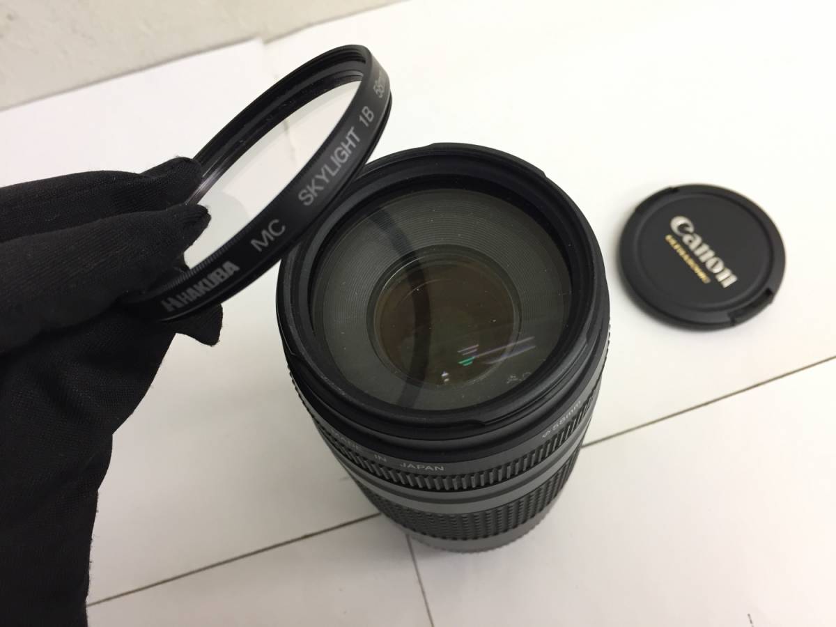 『レンズ』Canon：キヤノン『ULTRASONIC：ウルトラソニック：ZOOM LENS EF 75-300mm 1:4-5.6 Ⅱ』動作未確認・ジャンク扱い レトロ 年代物 _画像5