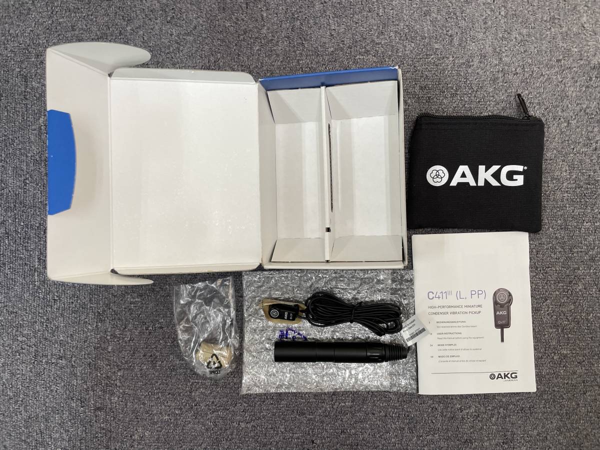 AKG-C411PP_開封しましたが、未使用です。