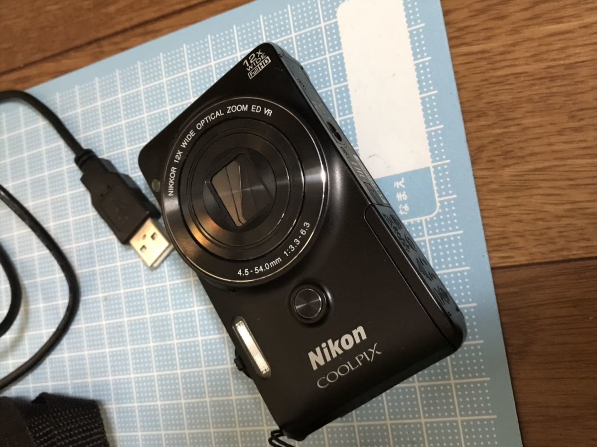 【7.2】ニコン Nikon COOLPIX S6900 4.5-54.0mm 1:3.3-6.3 デジタルカメラ デジカメ 空シャッター_画像4