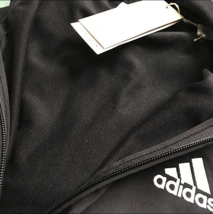 新品【メンズXL(O)】 黒 adidas アディダス 上下セット ジャージ パンツ セットアップ ロゴ オールシーズン　ウエア_画像10