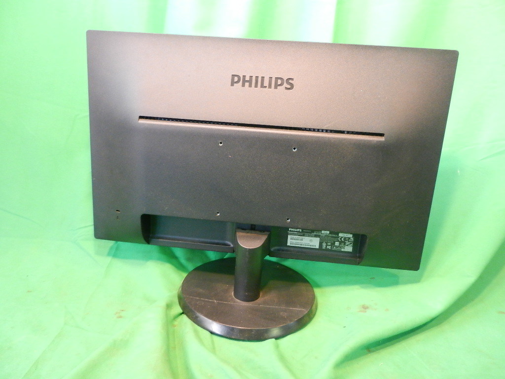w230901-002A5 Philips 223V5L PC用モニタ LED 21.5インチ 通電表示確認済 フィリップス リモート サーバー 事務所 個人_画像5