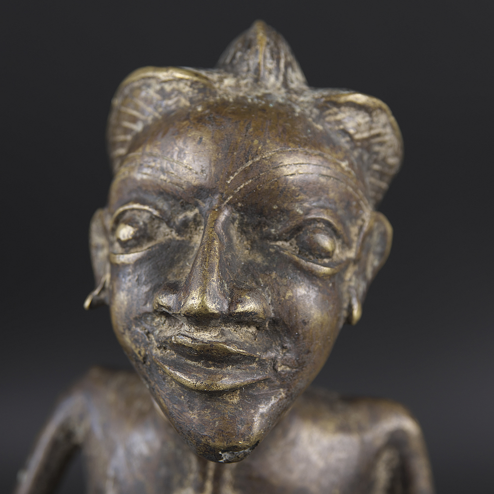 [OTA] アフリカ 銅人物像（古玉・古玩・骨董）_画像4