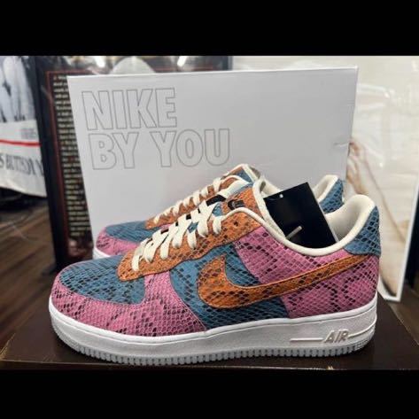 NIKE BY YOU AIR FORCE 1 LOW パイソン　 スネーク蛇