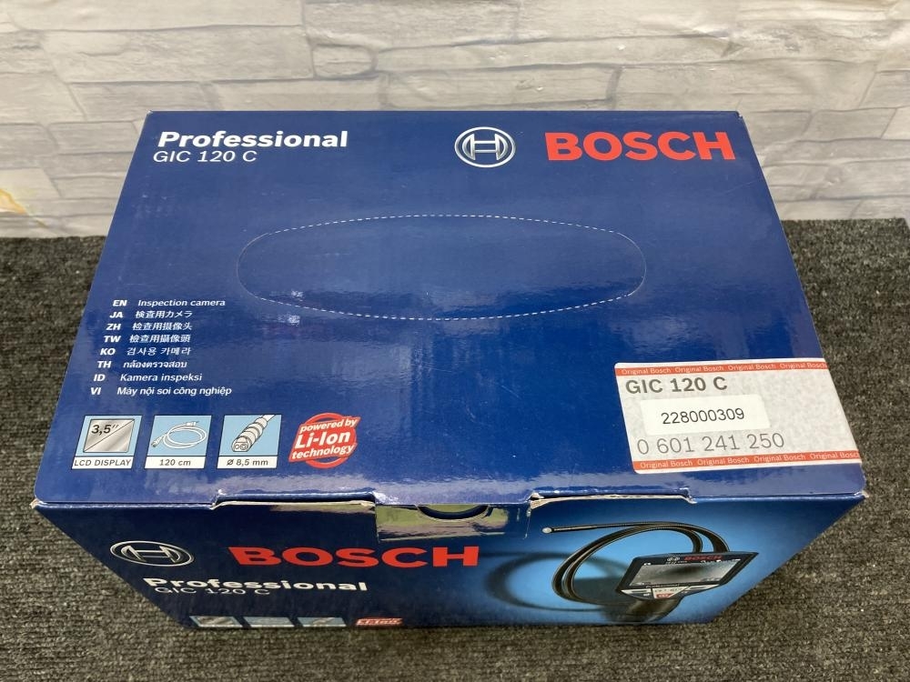 013♪未使用品♪BOSCH ボッシュ バッテリースコープ GIC120C_画像6